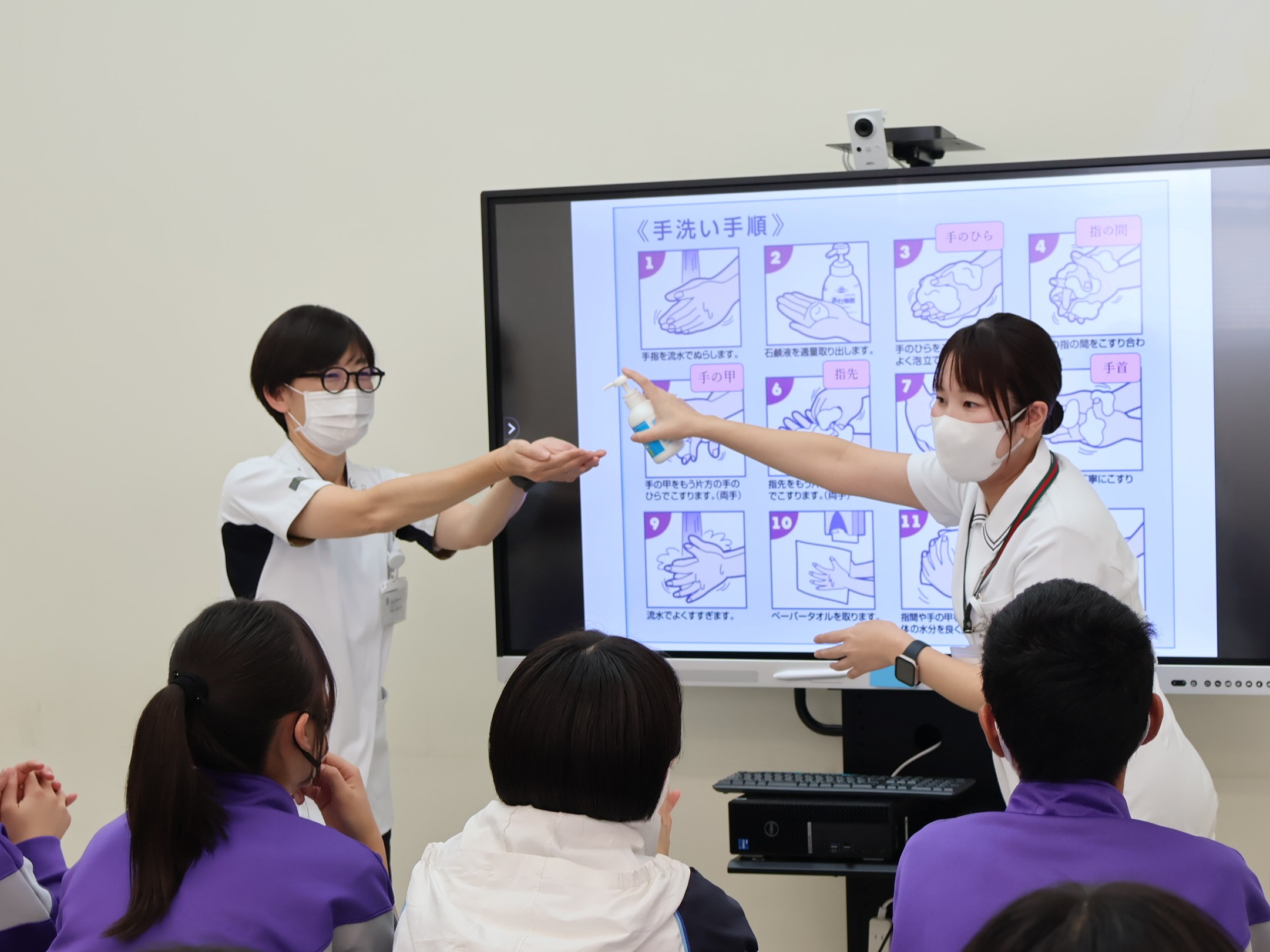 【思いやりと専門知識を学ぶ】中学生が医療・福祉の体験学習を実施！